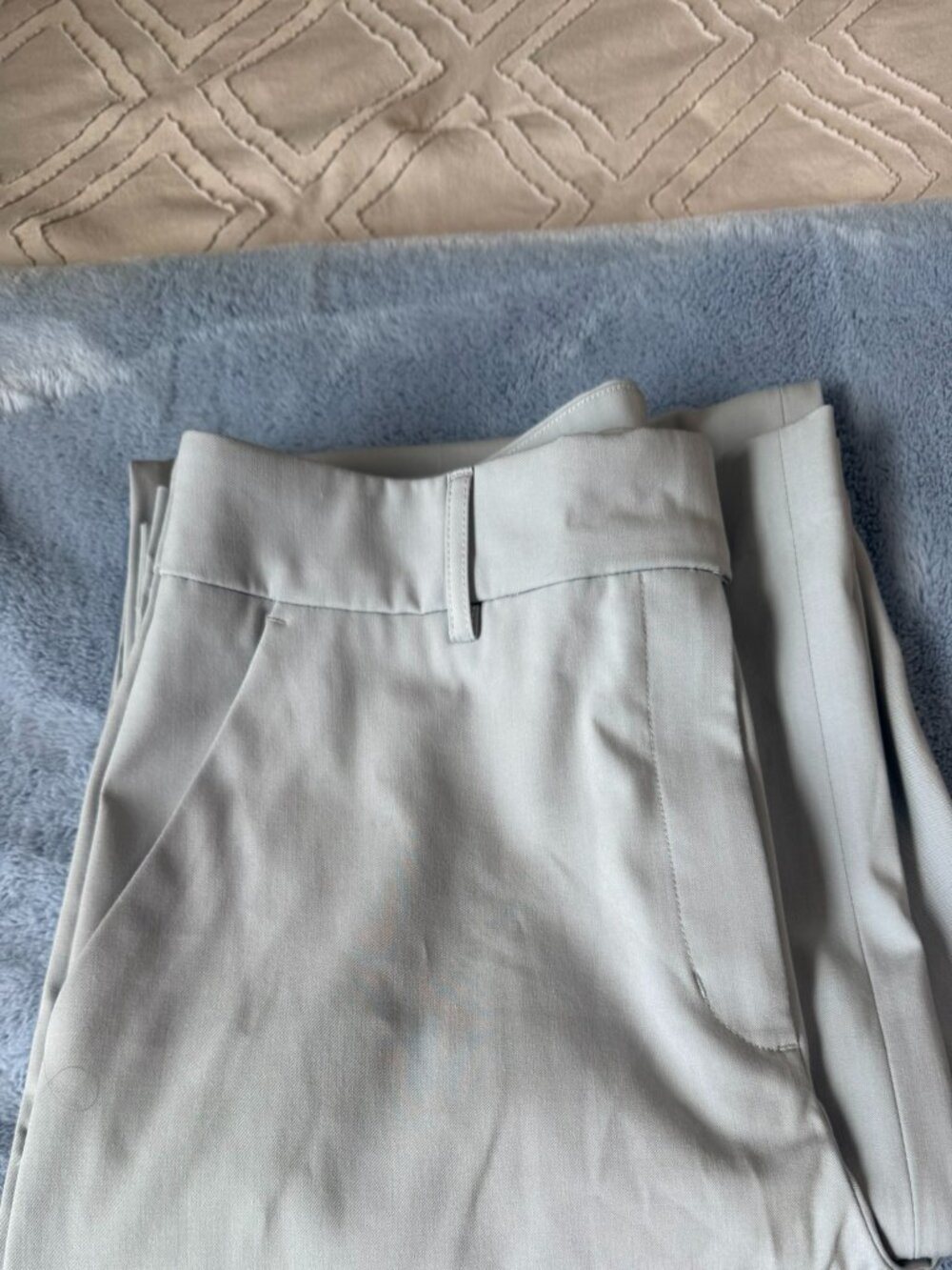 Express Editor Relaxed Trouser Midrise (light blue - 12R)